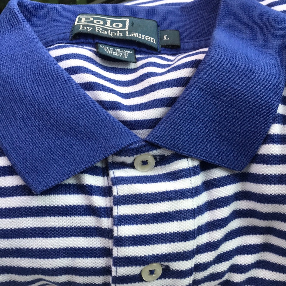 Polo Ralph Lauren Short Sleeves Striped Shirt L